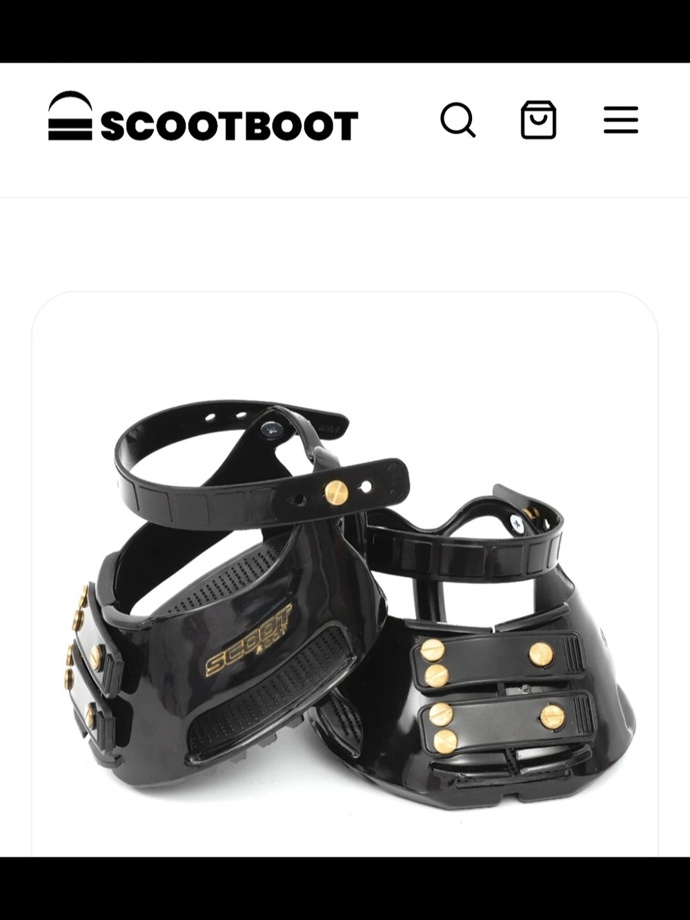 SCOOT BOOT Horse Boots, Pair, Size 3 SLIM, LIKE NEW